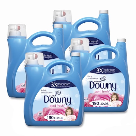 Downy Liquid Fabric Softener April Fresh 164 oz Bottle PK4 4PK 80357127